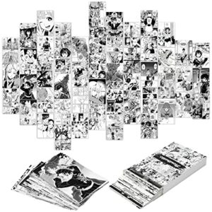 50 Stück Anime-Panel, ästhetische Bilder, Wand-Collage-Set, Anime-Stil, Fotosammlung, Collage,