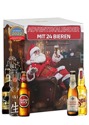Kalender mit 24 Bieren aus aller Welt