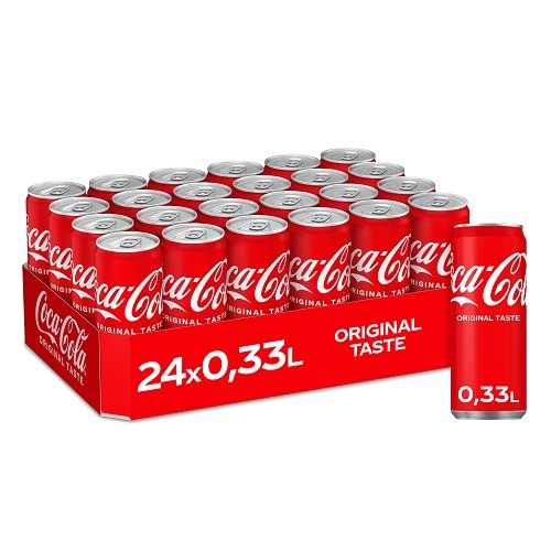 Coca-Cola Classic, Pure Erfrischung 24 Dosen für DIY Adventskalender