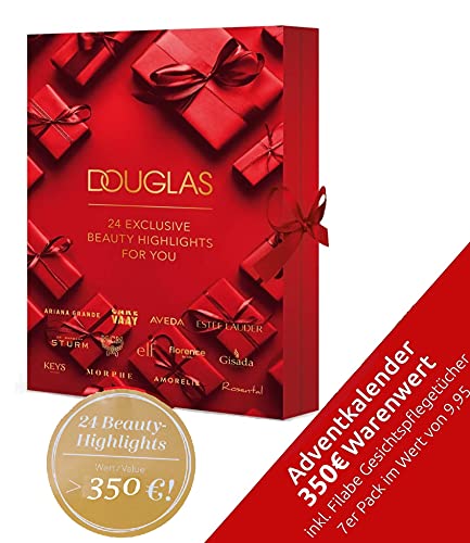 DOUGLAS ADV Adventskalender 2021 Beauty -EXKLUSIV EDITION- Frauen + Mädchen Kosmetik Advent Kalender , 24 Kosmetik…
