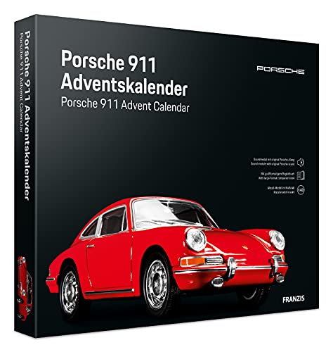 FRANZIS Modellbausatz Adventskalender Porsche 911