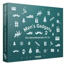 FRANZIS 67225 - Men's Gadgets - Der Adventskalender für Ihn, 24 kleine Überraschungen für echte Kerle