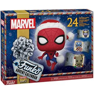Funko POP Weihnachts-Adventskalender 2022: Marvel mit 24 Tagen Überraschung Pocket POP! Figurine Toys Ideal Holiday Adventskalender Weihnachtsüberraschungsgeschenk