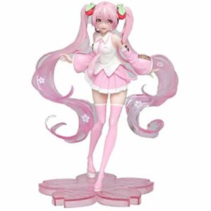 LCFF Anime Figure Anime Figure Action Figure Hatsune Miku Pink 23cm Figurenkollektion Statue Ornamente Dekoration Kinder Spielzeug Puppengeschenk (Color : Hatsunemiku)