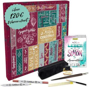 Handlettering Adventskalender