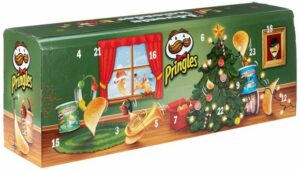 Pringles Chips-Adventskalender Modell Grün
