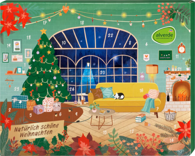 alverde Naturkosmetik Adventskalender 2023