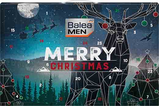 Balea MEN Adventskalender - merry christmas