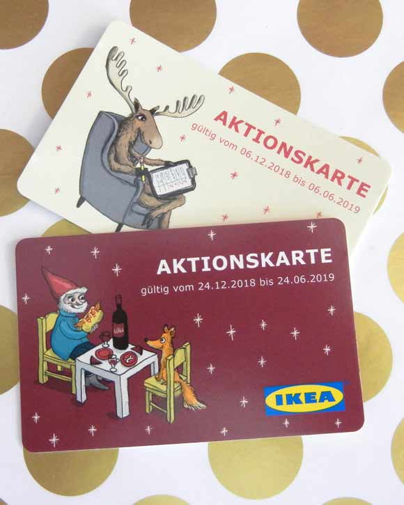 Ikea Aktionskarte Gutschein