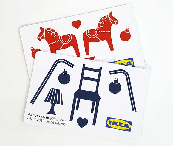 Ikea Gutschein Aktionskarten
