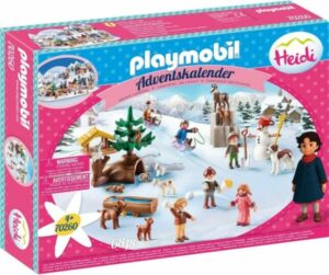 Playmobil Adventskalender - Heidis Winterwelt 2020