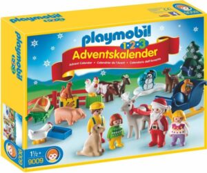 Playmobil 1.2.3 Adventskalender Weihnacht auf dem Bauernhof 2016