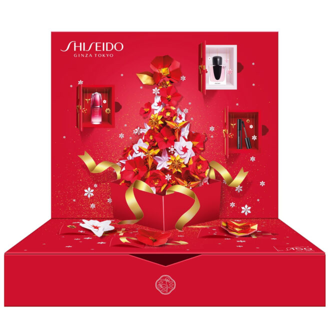 Shiseido Pop-Up Adventskalender: Luxus-Pflege & Make-up 2023