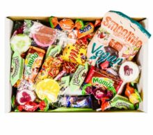 Süßigkeiten Mix Vegan Geschenk Box