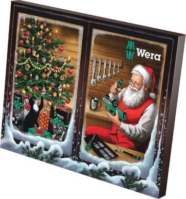 Wera Weihnachtskalender bietet ein Schraubendreher Set